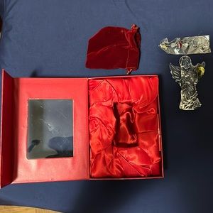 Waterford 2015 Angel Ornament With Enhancer